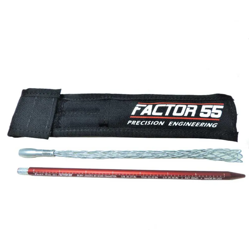 Oferta limitowana Narzędzie do zaplatania lin czerwone Factor 55