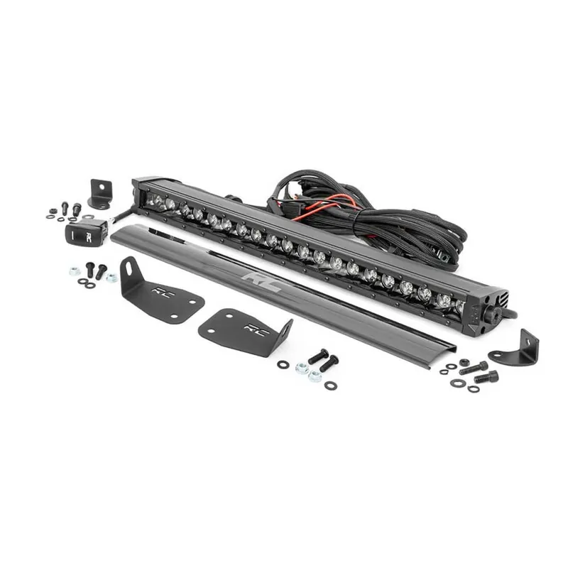 Premium Listwa LED z mocowaniem na zderzak 20" white DRL Black Series Rough Country