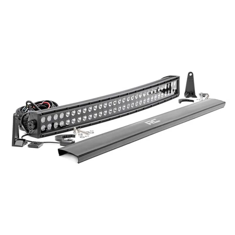Listwa LED 30" podwójna zakrzywiona spot/flood Rough Country Black Series Zamów dziś