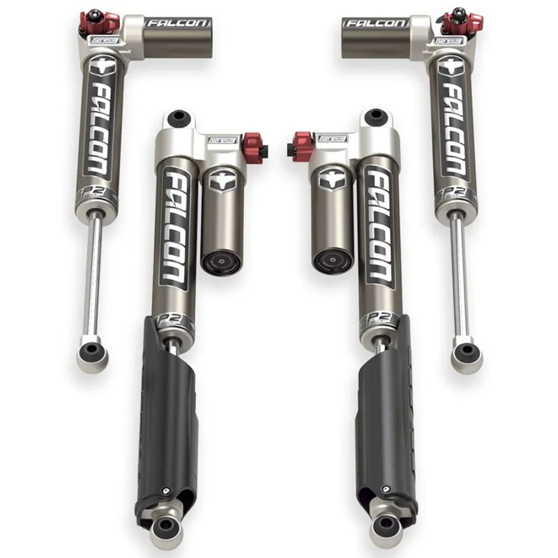 Nowy Zestaw amortyzatorów TeraFlex Falcon Series SP2 3.3 Fast Adjust Piggyback Lift 0-1,5"