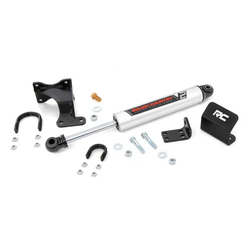 Premium Amortyzator skrętu Rough Country V2 Lift 2-8"