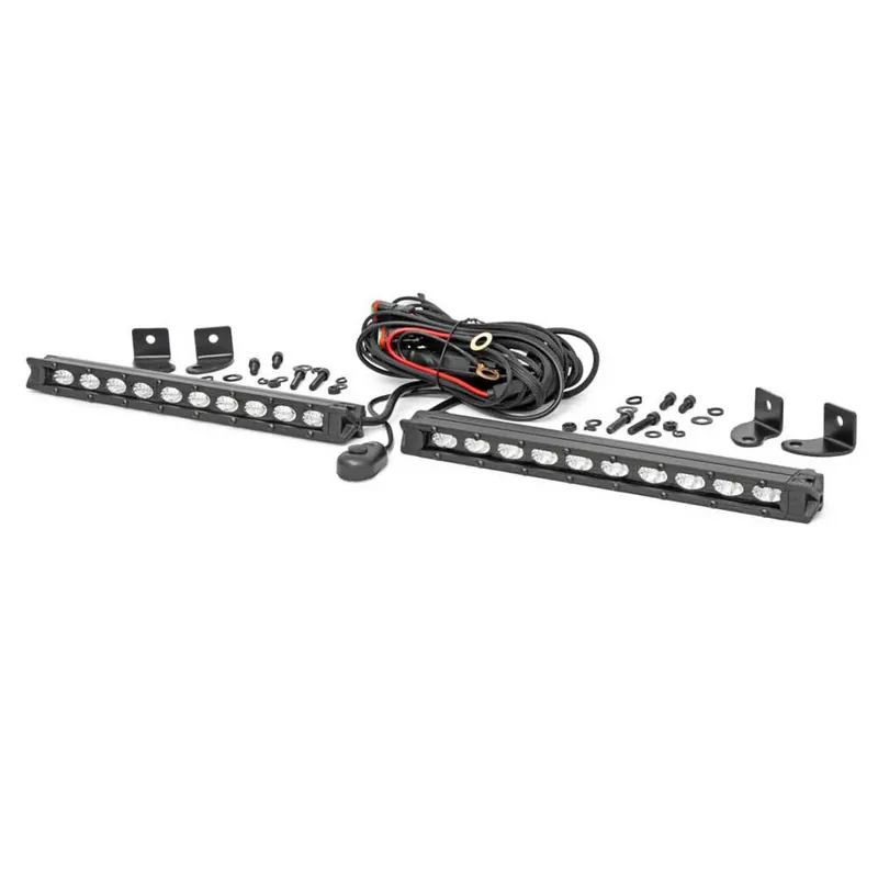 Oferta czasowa Listwy LED 10" slim flood Rough Country Black Series