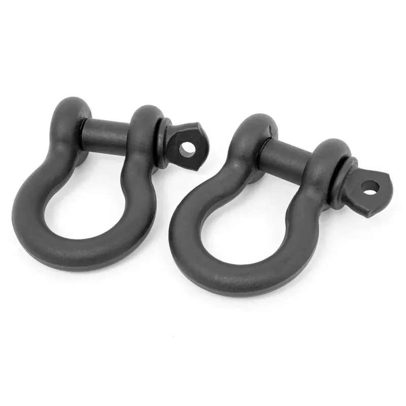 Szekle czarne Rough Country D-ring 3/4" Zniżka