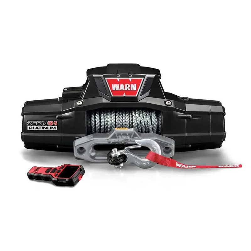 Tylko do końca tygodnia Wyciągarka z liną syntetyczną 12 000 lbs Warn Zeon 12-S Platinum