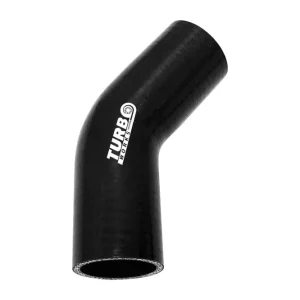 Bestseller Kolanko silikonowe 45st TurboWorks Czarne 51mm