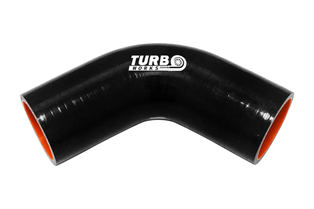 Kolanko silikonowe 67st TurboWorks Pro Czarne 51mm Bestseller