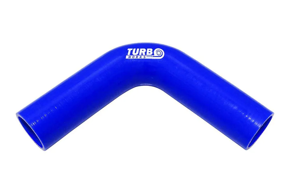 Zamów teraz Kolanko silikonowe 90st TurboWorks Niebieskie 70mm XL