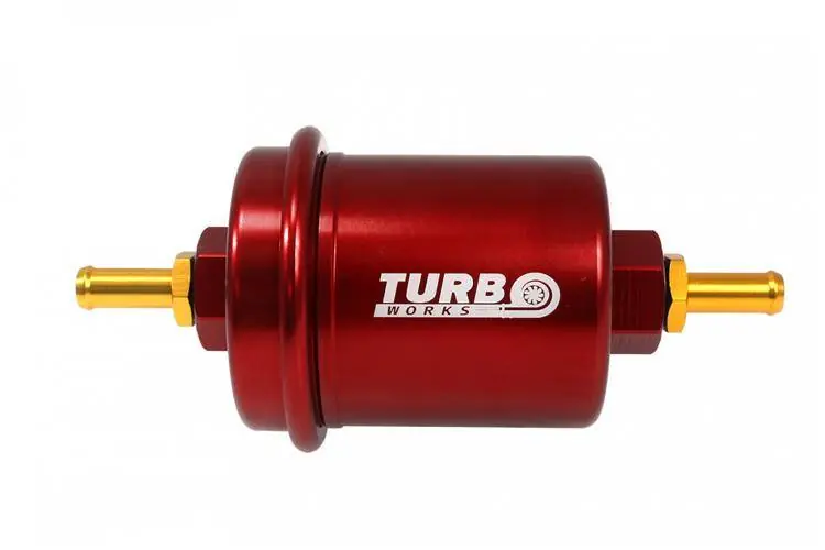 Promocja Filtr paliwa TurboWorks 500 lph Czerwony