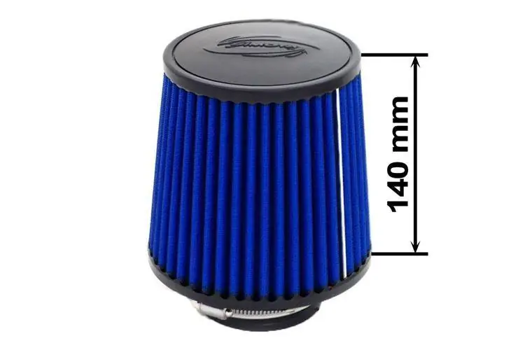 Oferta czasowa Filtr stożkowy Simota H 140mm OTW 80-89mm JAU-X02201-06 Niebieski