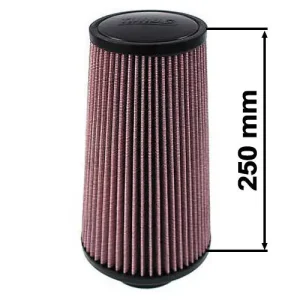 Bestseller Filtr stożkowy TurboWorks H 250mm OTW 60-77mm Fioletowy