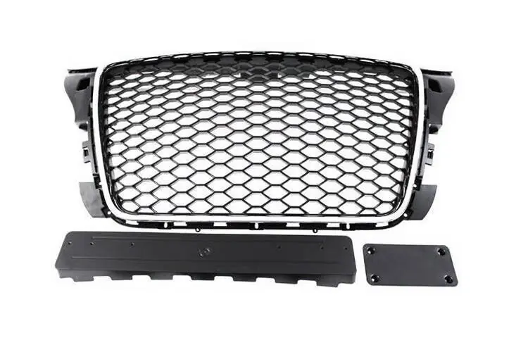 Wyprzedaż Grill Audi A3 8P RS-Style Chrome-Black 09-12