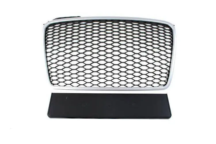 Oferta czasowa Grill Audi A4 B7 RS-Style Silver-Black 04-08