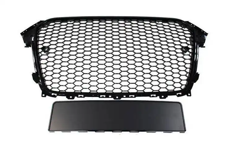 Grill Audi A4 B8 RS-Style Bright Black 12-15 PDC Super okazja