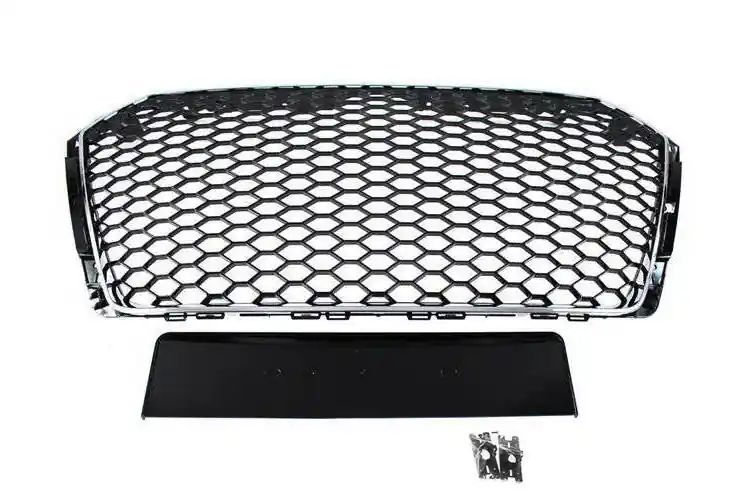 Nowy Grill Audi A4 B9 RS-Style Chrome 2016+ PDC