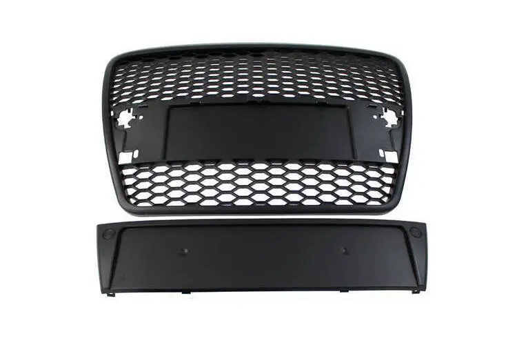 Bezpieczne zakupy Grill Audi A6 C6 RS-Style Gloss Black 04-09