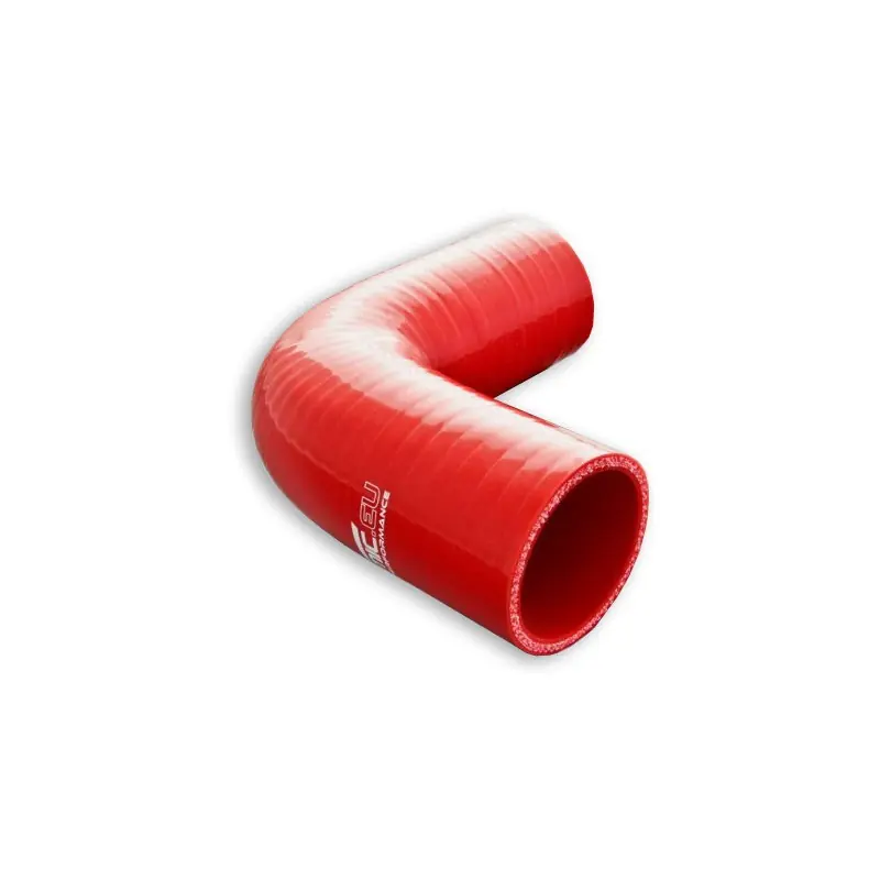 Kolanko silikonowe FMIC 90st 41mm Czerwone Okazja