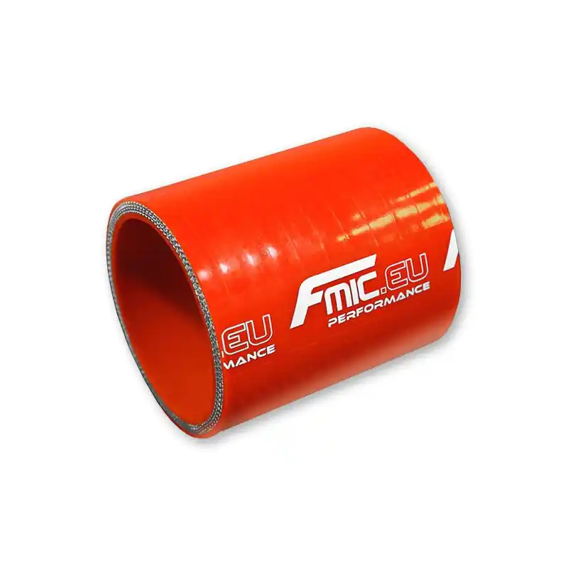 Łącznik silikonowy prosty FMIC 13mm 5CM Pomarańczowy Nowy