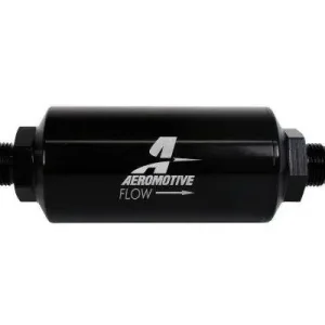 Nowy Filtr paliwa Aeromotive 40um AN8 Stal nierdzewna