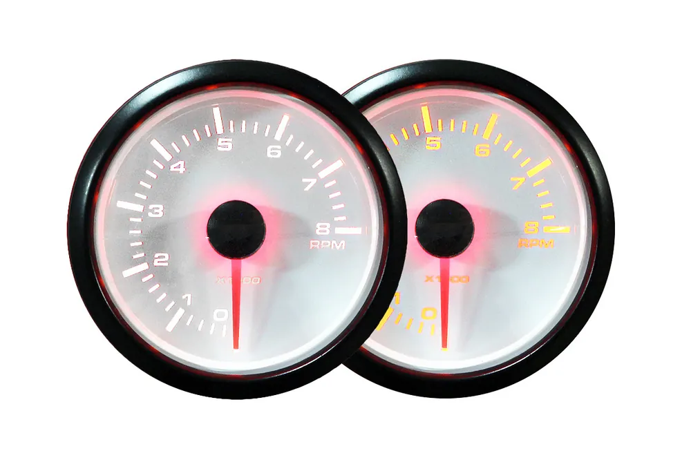 Szybka wysyłka Zegar Wskaźnik Auto Gauge STP2W 52mm Obrotomierz RPM