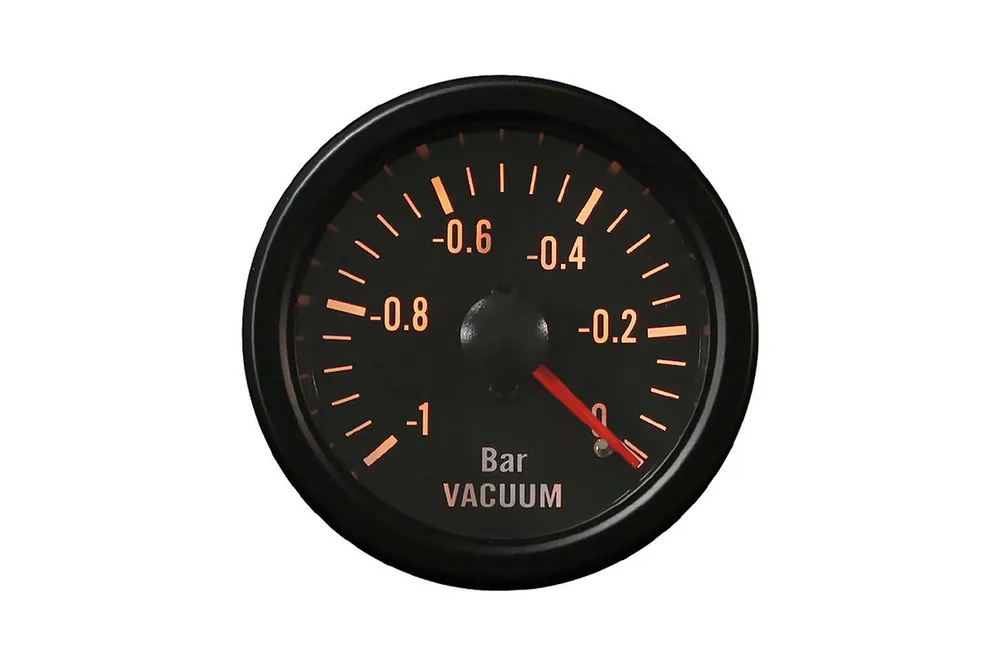 Bezpieczna płatność Zegar Wskaźnik Auto Gauge TRB 52mm Vacuum Podciśnienie