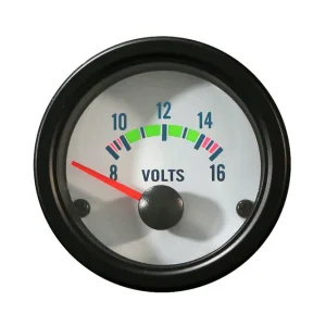 Premium Zegar Wskaźnik Auto Gauge TRW 52mm Volt Woltomierz