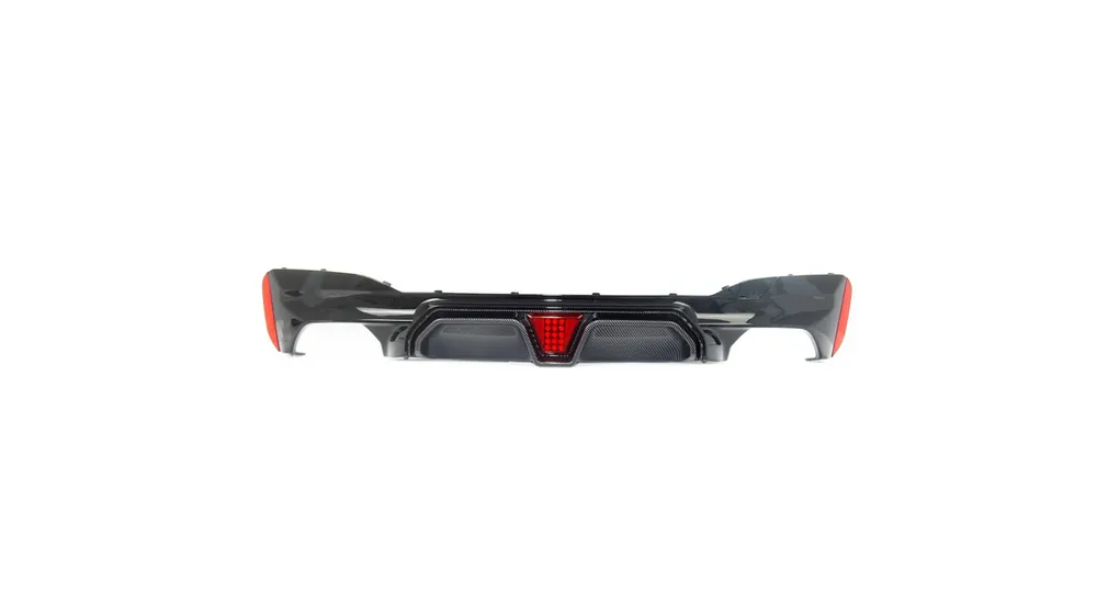 Ostatnia szansa Tylny dyfuzor Carbon Look BMW 5 G30 F90 G31 2016-obecnie