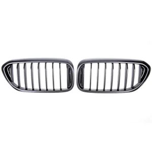 Nowy Grill sportowy pojedyncze żeberka Matt Black BMW 5 G30 F90 G31 przed liftem 2017-2020