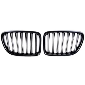 Grill sportowy pojedyncze żeberka Matt Black BMW X1 E84 2009-2015 Promocja