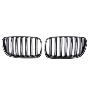 Grill sportowy pojedyncze żeberka Gloss Black BMW X3 E83 Facelift 2006-2010 Ostatnia szansa
