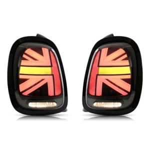 Wysoka jakość Zestaw Lamp Tylnych LED Smoke Black MINI F55 F56 F57 2014-2019