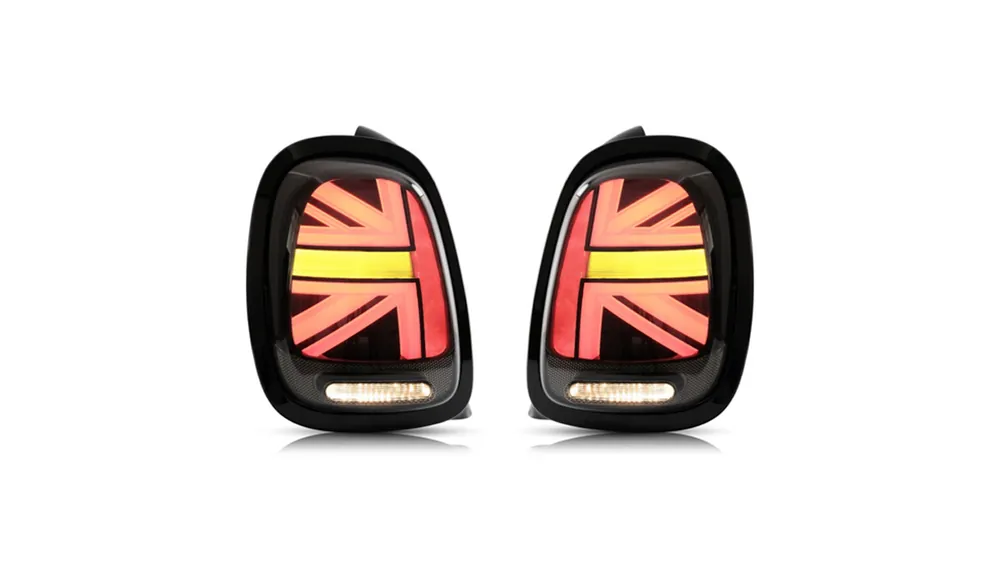 Wysoka jakość Zestaw Lamp Tylnych LED Smoke Black MINI F55 F56 F57 2014-2019