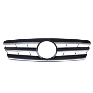 Bestseller Grill sportowy Gloss Black 3S MERCEDES C-Class W203 S203 2000-2007