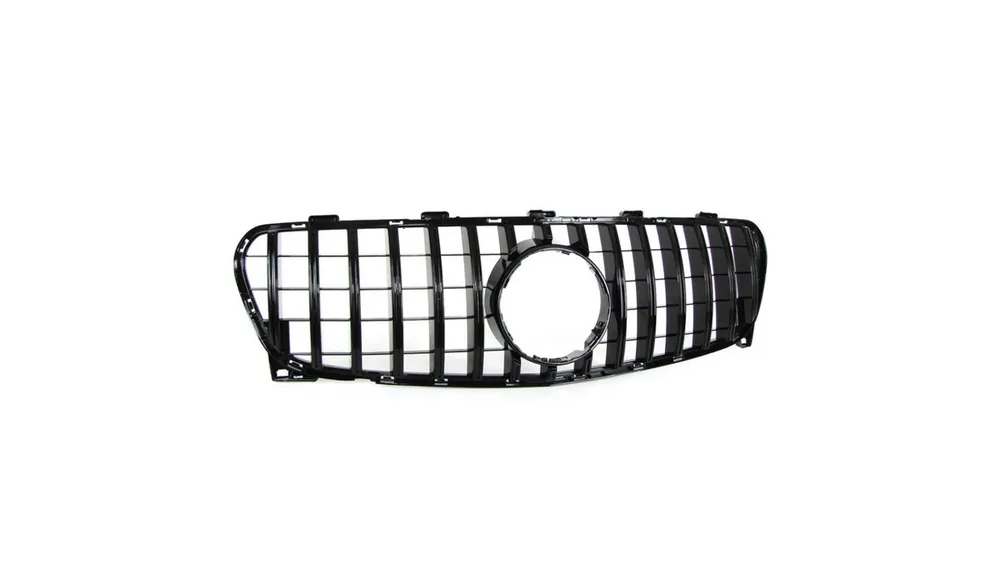 Grill sportowy GT Gloss Black MERCEDES GLA-Class X156 przed liftem 2014-2017 Ekspresowa dostawa