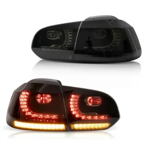 Zestaw Lamp Tylnych Dynamic LED Smoke VW GOLF VI 2008-2012 Nowy