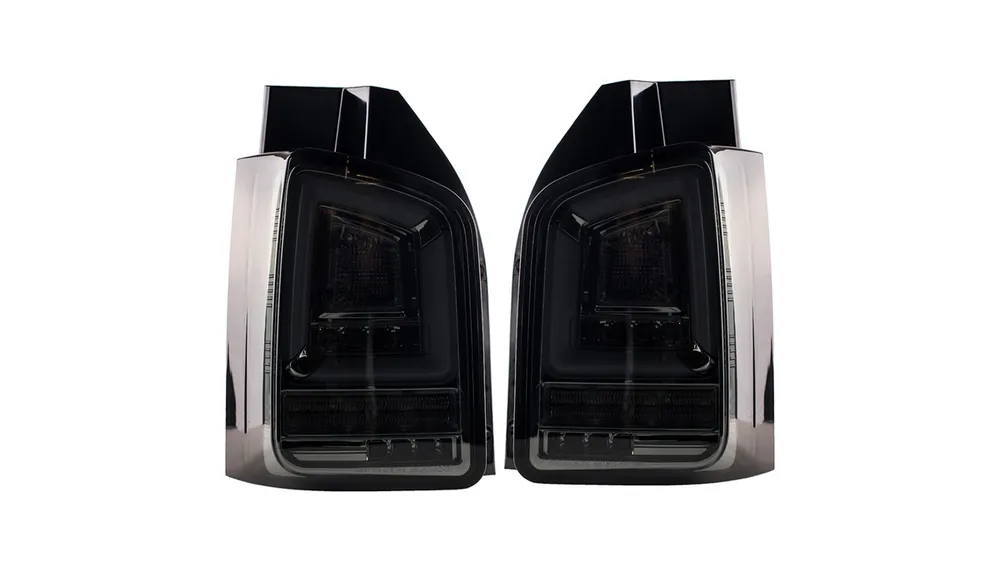 Zestaw Lamp Tylnych Dynamic LED Smoke VW TRANSPORTER MULTIVAN T5 2010-2015 Tylko do końca tygodnia