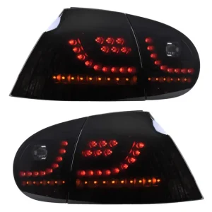 Zestaw Lamp Tylnych LED Smoke Black VW GOLF V 2003-2008 Wyjątkowa oferta