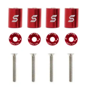 Dystanse maski 6mm Red Łatwy zwrot
