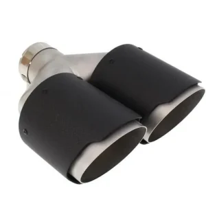 Zniżka Podwójna Końcówka tłumika 2x114mm wejście 76mm Carbon