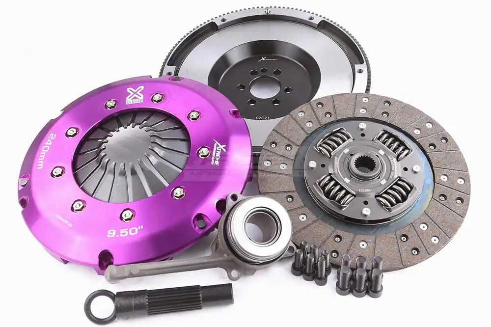 Hit sprzedaży Zestaw sprzęgła Xtreme Clutch Single Plate - Conversion kit to solid flywheel AUDI DODGE SEAT Volkswagen 2003-2020 KVW24696-1A
