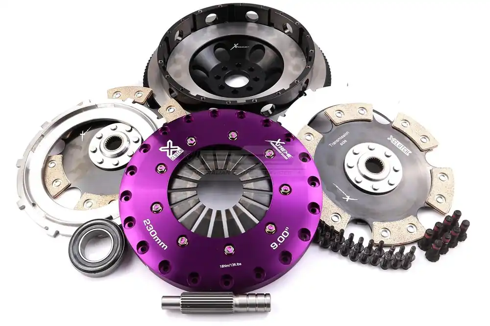 Darmowy zwrot Zestaw sprzęgła Xtreme Clutch 230mm twin plate NISSAN 2001-2008 KNI23543-2E