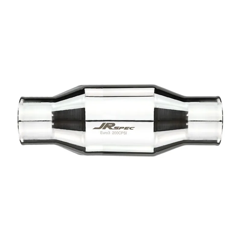 Bezpieczne zakupy Uniwersalny Katalizator JRspec Euro 3 Do Silników 1.8 - 4.2L 63mm (102mm) Wlot / Wylot