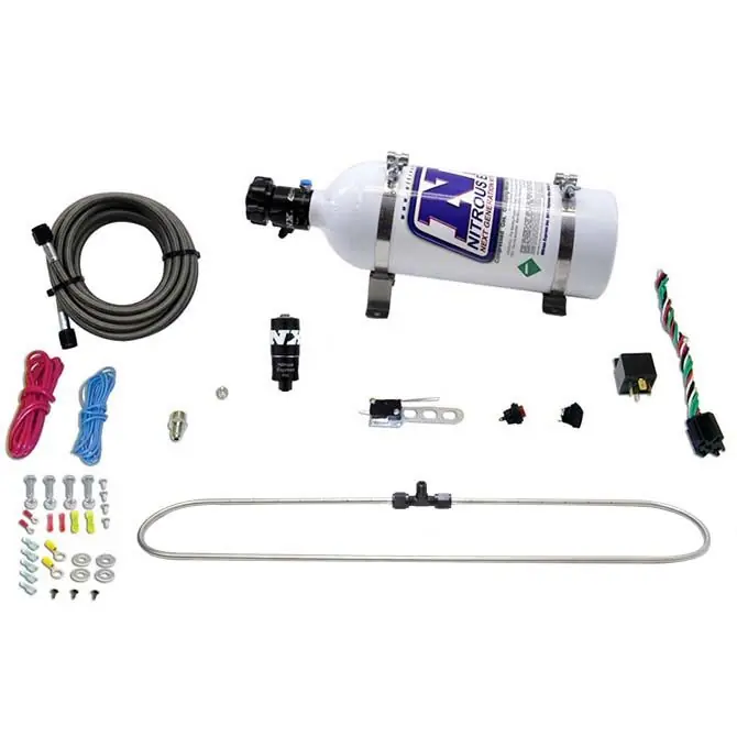 N-Tercooler Spray Ring Reduces Air Inlet Temp On Turbo Applications with 5LB Bootle Nitrous Express NX 20000-05 Oferta limitowana