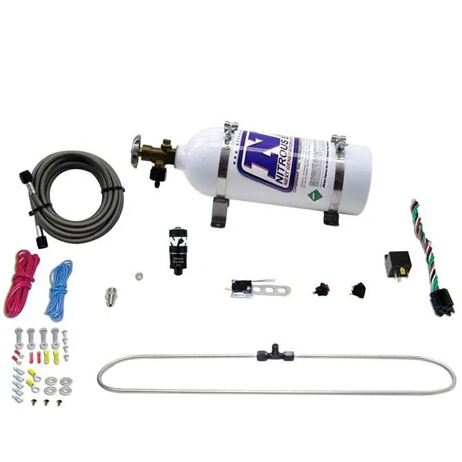 N-Tercooler Spray Ring Co2 Reduces Air Inlet Temp on Turbo Applications with 5LB Bottle Nitrous Express 20000C-05 Oferta