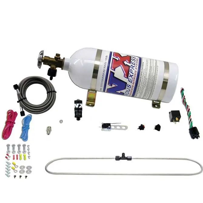 Wyprzedaż N-Tercooler Spray Ring System Co2 10LB Bottle Nitrous Express NX 20000C-10