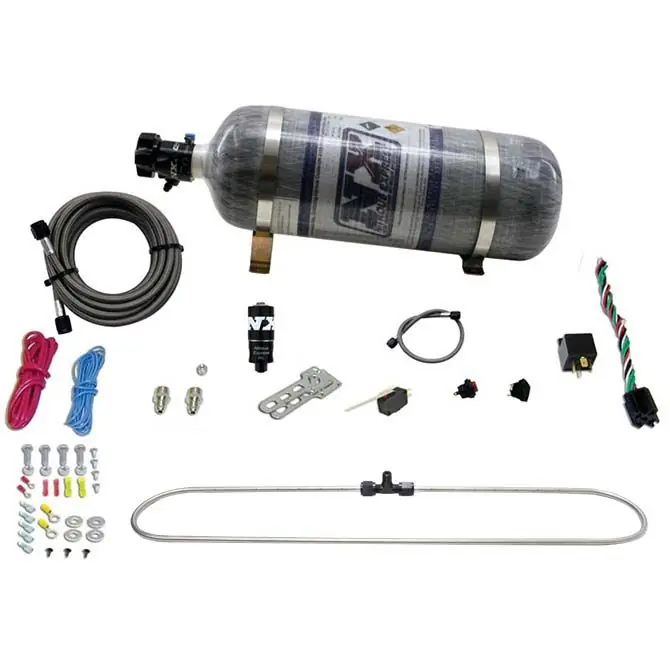 Rabat N-Tercooler Spray Ring Reduces Air Inlet Temp On Turbo Applications Composite 12Lb Bottle Nitrous Express NX 20000R-12