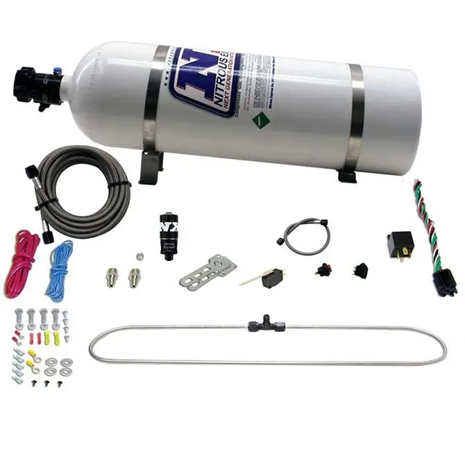 Cena promocyjna N-Tercooler Spray Ring Reduces Air Inlet Temp On Turbo Applications with 15Lb Bottle Nitrous Express NX 20000R-15