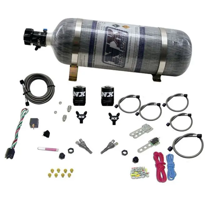 Dual Nozzle with 12Lb Composite Bottle Dodge V-8 TBI 1992-1995 (50-150Hp) Nitrous Express NX 20213-12 Obniżka ceny