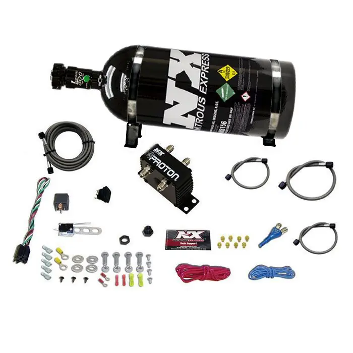 Hit cenowy Proton Plus zestaw nitro czarna butla 4.5kg 10lb Nitrous Express NX 20421-10B