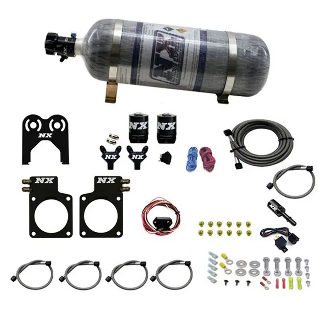 Ekspresowa dostawa Nitrous Plate System (50-150Hp) with 12Lb Carbon Bottle Nissan Gt-R R35 Nitrous Express NX 20717-12