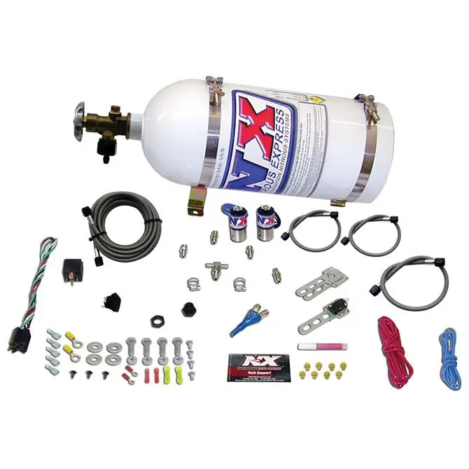 Szybka dostawa Sub C Nitrous System 25-35-50Hp with 10Lb Bottle Nitrous Express NX 20916-10